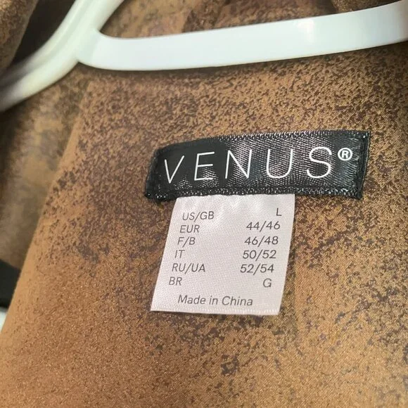 Faux Suede Moto Jacket - Picture 6 of 6